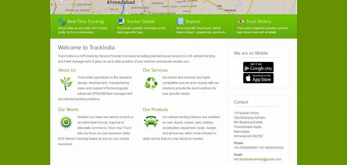 trackindiavehicle.com